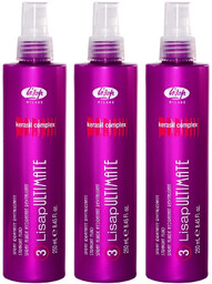 Zestaw: 3 x Lisap Ultimate Straight Fluid spray