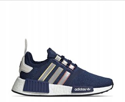 Buty Adidas NMD_R1 ''Dark Blue Silver Metallic'' IG3375