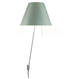 Lampa Ścienna Luceplan, ściemnialny, zielony, aluminium