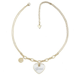 Biżuteria GUESS JUBN05148JWYG. Bransoletka, Kolor biały. Kobieta.