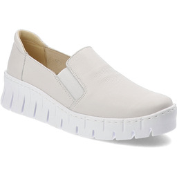 Wasak Białe Półbuty Modne Obuwie Damskie