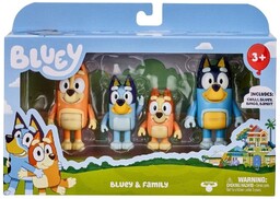Tm Toys BLUEY FIGURKI RODZINKA 4 SZT.
