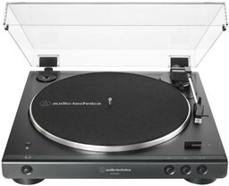 Audio-Technica AT-LP60XBT Automatyczny Napęd paskowy Przedwzmacniacz Bluetooth Czarny