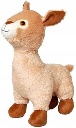Maskotka Alpaka lama beżowa - 30cm