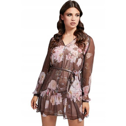 Guess Sukienka Koktajlowa Szyfonowa Mini M G_a