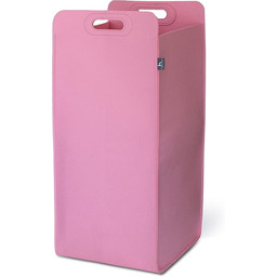 HENNEZ Kosz na pranie, filcowy, wąski, składany, duży