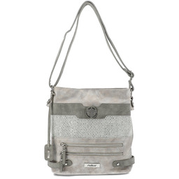 Szara Stylowa Torebka Damska Rieker