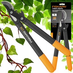 Sekator Nożycowy Ostry Fiskars Nożyce Dwuręczne Do Gałęzi