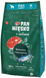 SUCHA KARMA DLA PSA PAN MIĘSKO Z ZIOŁAMI