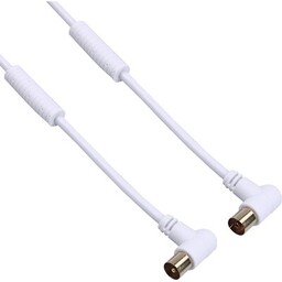 TECHNISAT Kabel antenowy gniazdo - wtyk Kątowy IEC