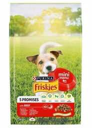 Purina Nestle FRISKIES Mini Menu Wołowina z warzywami
