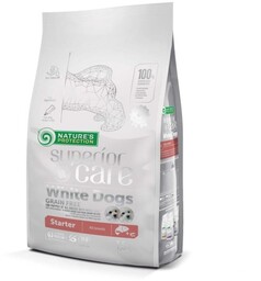 Nature''s Protection White Dogs Grain Free Łosoś Starter