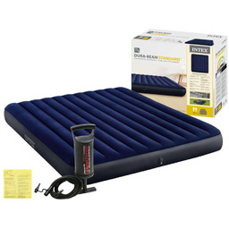 Materac Dmuchany Dwuosobowy 183x203x25 Intex 64755 + POMPKA