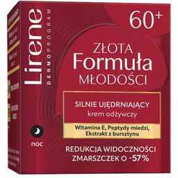 Lirene Złota Formuła Młodości 60+ Silnie Ujędrniający Krem