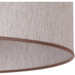 Klosz Roller ecru/beżowy Ø 40 cm wysokość 22