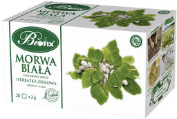 HERBATA ZIOŁOWA EKSPRESOWA BEZ ZAWIESZKI BIFIX MORWA BIAŁA