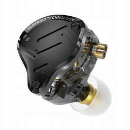 Słuchawki dokanałowe monitory Kz ZS10 Pro X poprawione