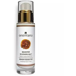 Orientana Booster regenerujący na noc Reishi i fioletowy