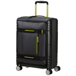 AMERICAN TOURISTER Walizka Hello Cabine Spinner 55 Czarno-limonkowy