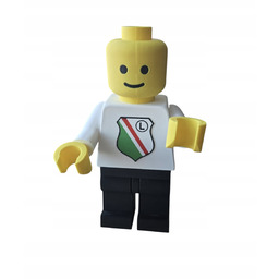 Klockowy Piłkarz Legia Warszawa Fan Art 3D 20cm