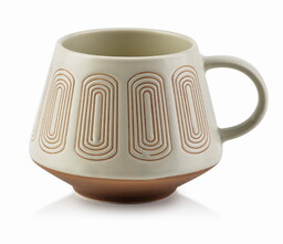 LOTTA Kubek 400ml h9x10.5x13cm BOHO