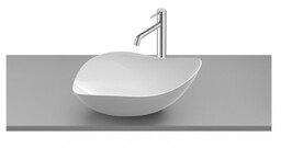 Roca FINECERAMIC umywalka nablatowa OHTAKE 54x37 biała A327A13000