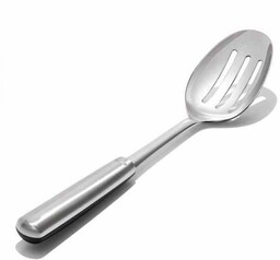 OXO-Łyżka cedzakowa stalowa, STEEL