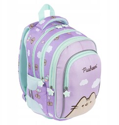 Plecak szkolny Pusheen Violet kot Pusheen fiolet St.Majewski