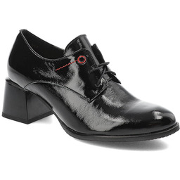 Lemar Czarne Botki Damskie Wygodne Modne Obuwie