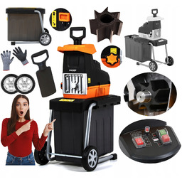 Rozdrabniacz Elektryczny Do Gałęzi Frezowy Rębak 3800W 44mm