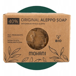 Mydło Aleppo 40% BIO Oliwkowo-Laurowe Mohani