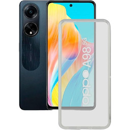 Ksix Pokrowiec na telefon komórkowy OPPO A98 Przezroczysty