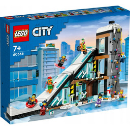 Lego City 60366 Teren narciarski i wspinaczkowy stok