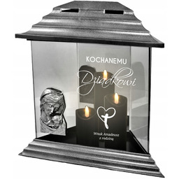 Personalizowany Lampion XXL dla Dziadka Babci Dziadzi Babuni