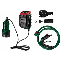 Nowa Akumulatorowa pompa na deszczówkę pompa zatapialna Parkside