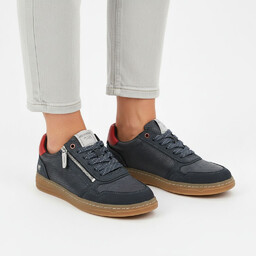 Mustang Sneakersy męskie, niska sportowa forma z wiązaniem