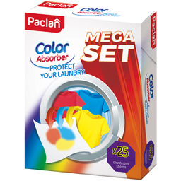 Color Absorber Mega Set chusteczki Paclan 25 szt.