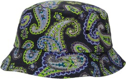 kapelusz HUF PAISLEY BUCKET HAT Black