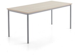Stół SONITUS PLUS, 1800x800x760 mm, laminat HPL jesion,