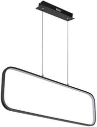 Prostokątna LAMPA wisząca SILLA 67262HB Globo metalowa