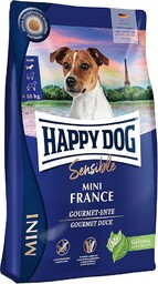Happy Dog Sensible Mini France 4 kg, brązowy