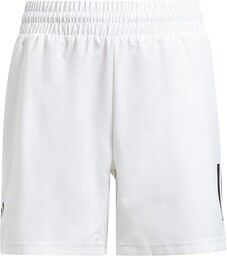adidas Chłopcy BOYS CLUB TENNIS 3-STRIPES SHORTS, White,