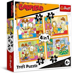 Trefl - Garfield, Garfield Kocha Lazanię - Puzzle