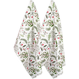 DII Świąteczny ręcznik do naczyń dekoracyjny oversize, zestaw