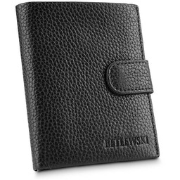 Portfel skórzany BETLEWSKI BPM-CF-67 CZARNY