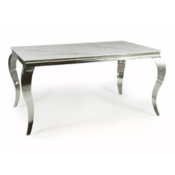 Stół Prince Ceramic Calacatta 150 90 cm