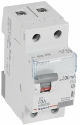 WYŁĄCZNIK RÓŻNICOWOPRĄDOWY P 302 2P 63A 300MA TYP