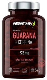 Essensey Guarana + Kofeina, 90 kaps.