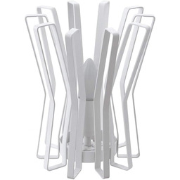 EGLO LOCUBIN lampa stołowa, stal, 40 W, biała