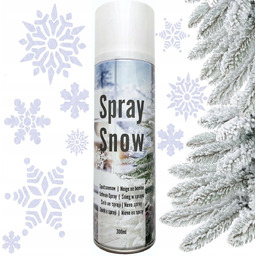 Śnieg w sprayu dekoracyjny 300 ml